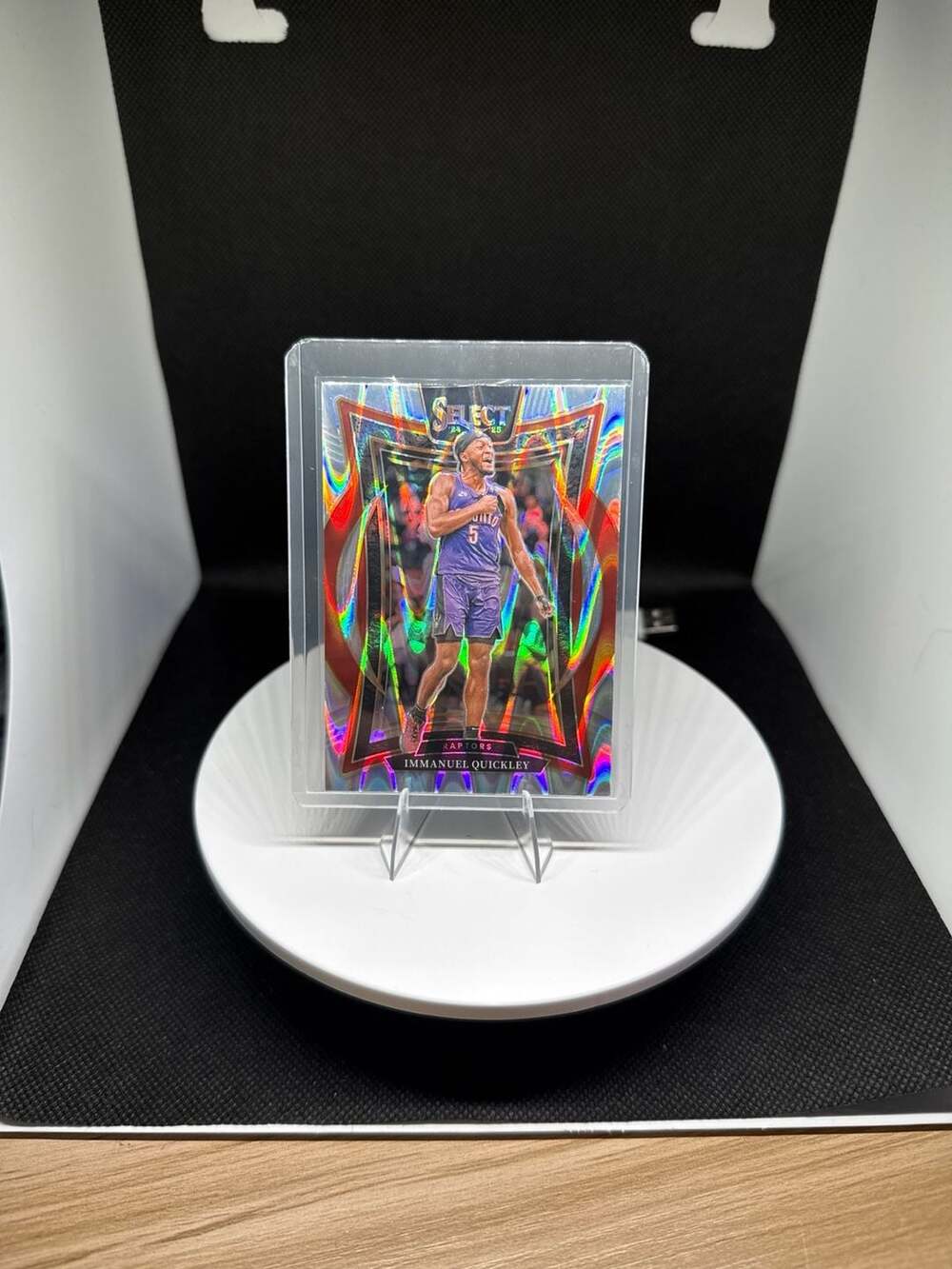 2024-25 Panini Select Basketball Immanuel Quickley Concourse Tri-Color Prizm #41